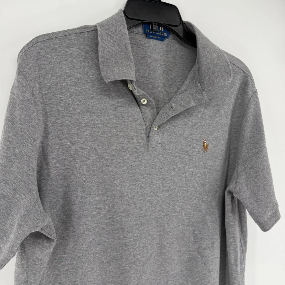 POLO Ralph Lauren Short Sleeve Shirt Classic Fit Men’s Size Large - Picture 2 of 9